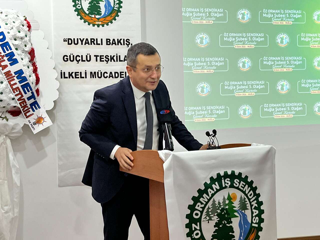 Öz Orman-İş Muğla’da Güven Tazeledi: Bilal Güçlü Yeniden Başkan 7